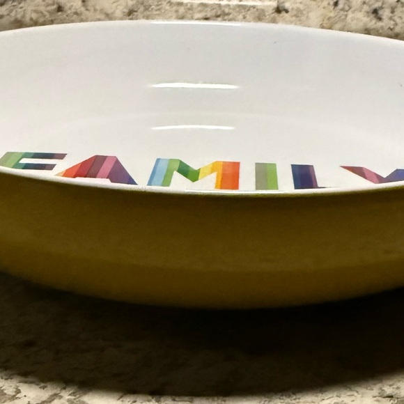 Vibrant Family pasta Plate 12.5 x 2 - Picture 3 of 3